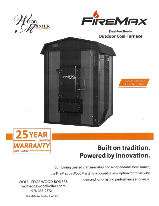 WOLF LEDGE WOOD BOILERS